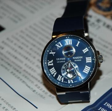 ユリスナルダン スーパーコピー 腕時計 43mm Mens 自動巻 COSC Watch - 263-67-3/43 青色 ブルー